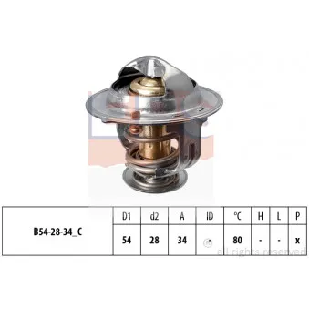 Thermostat d'eau EPS