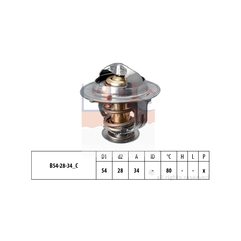 Thermostat d'eau EPS 1.880.694S