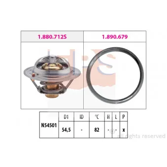 Thermostat d'eau EPS 1.880.712