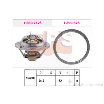 Thermostat d'eau EPS 1.880.713