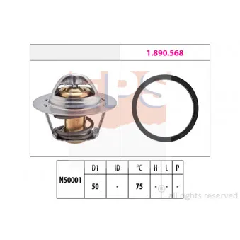 Thermostat d'eau EPS 1.880.721