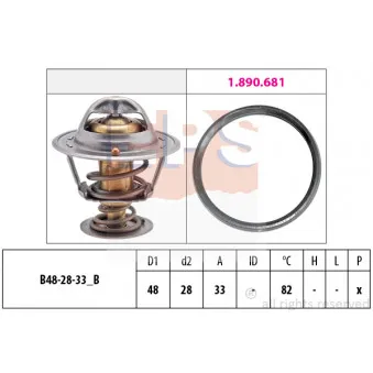 Thermostat d'eau EPS 1.880.724