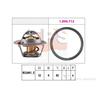 Thermostat d'eau EPS 1.880.725