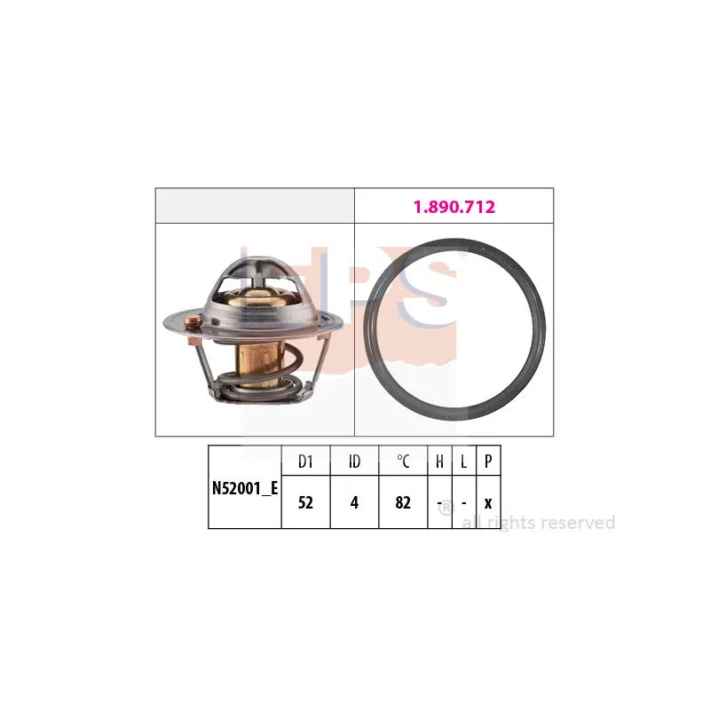 Thermostat d'eau EPS 1.880.725