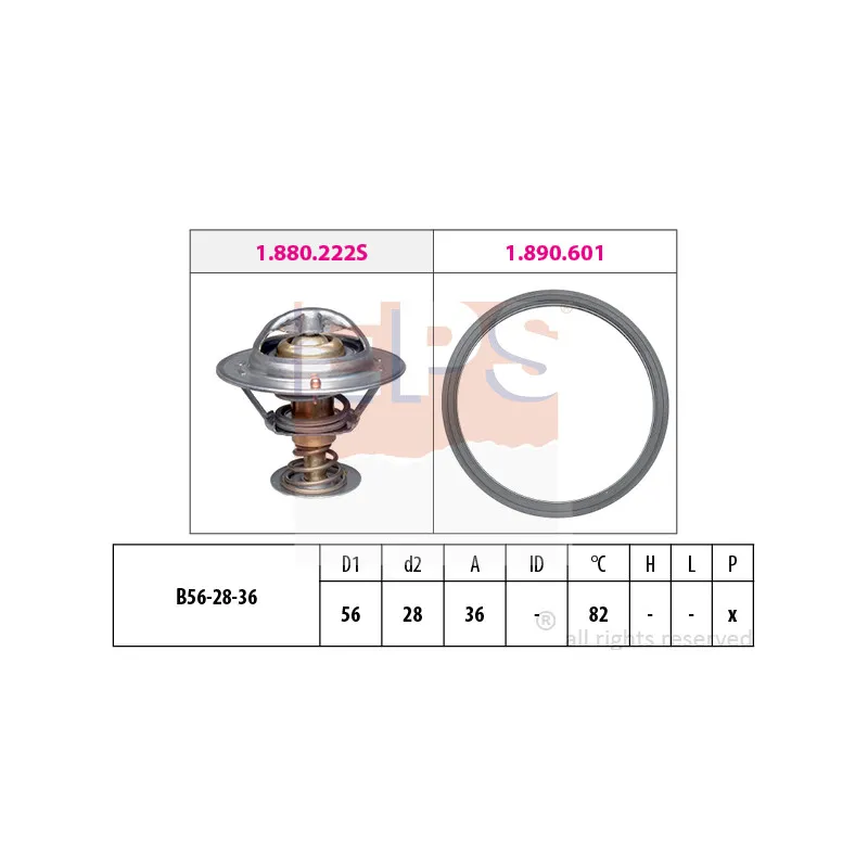 Thermostat d'eau EPS 1.880.728