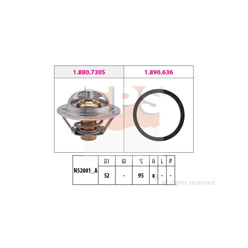 Thermostat d'eau EPS 1.880.730