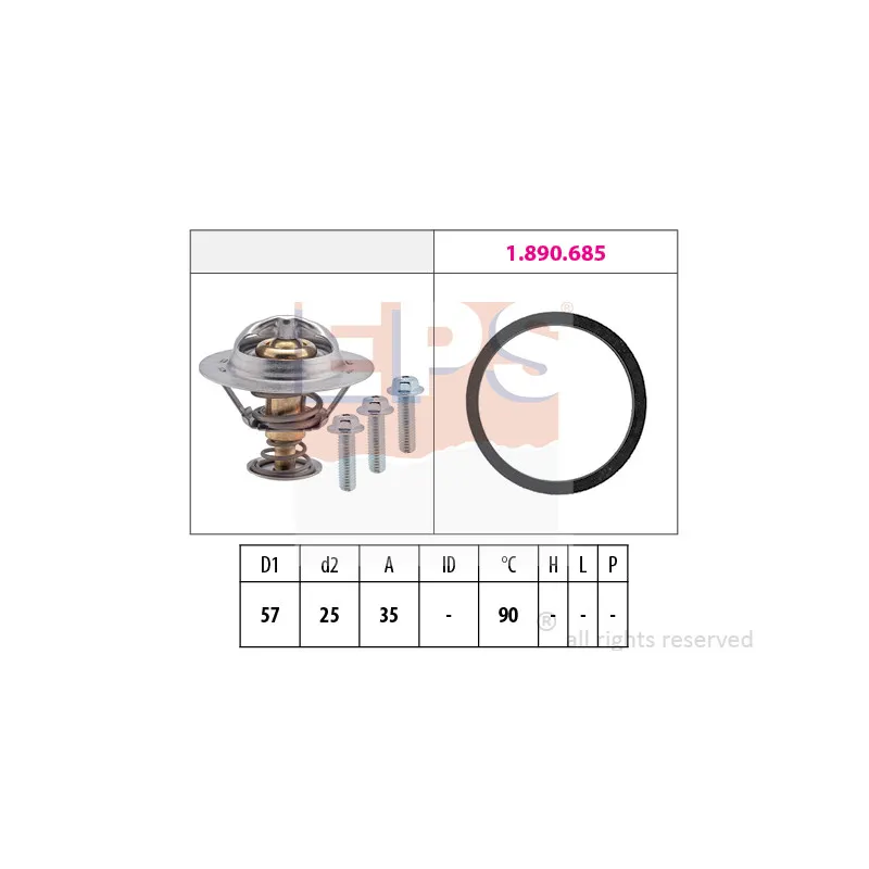 Thermostat d'eau EPS 1.880.731