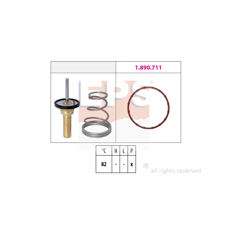 Thermostat d'eau EPS 1.880.736