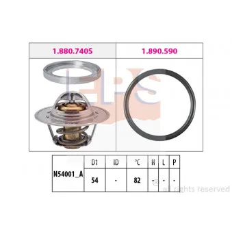 Thermostat d'eau EPS 1.880.740