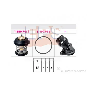 Thermostat d'eau EPS 1.880.743K