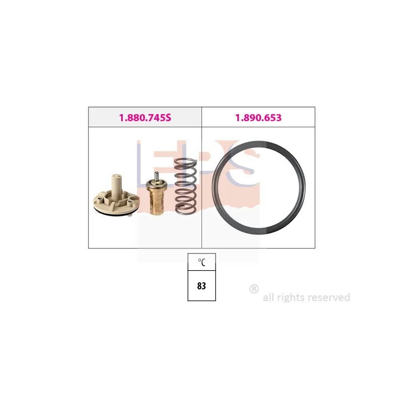 Thermostat d'eau EPS 1.880.745