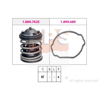 Thermostat d'eau EPS 1.880.762