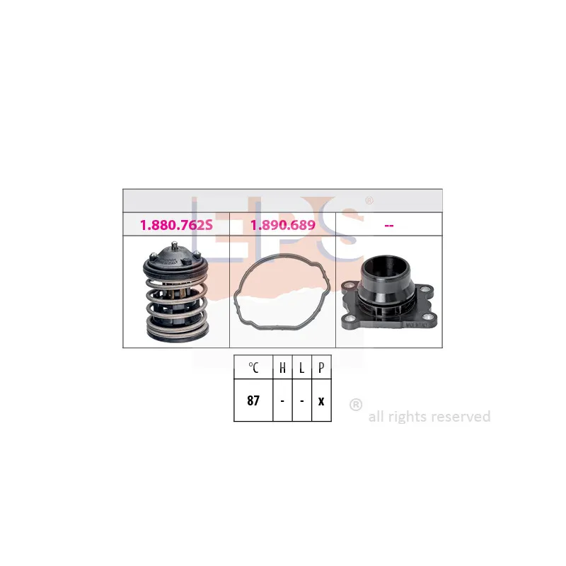 Thermostat d'eau EPS 1.880.762K