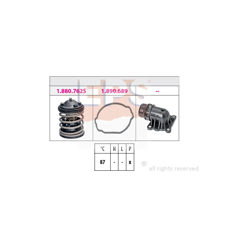 Thermostat d'eau EPS 1.880.763K