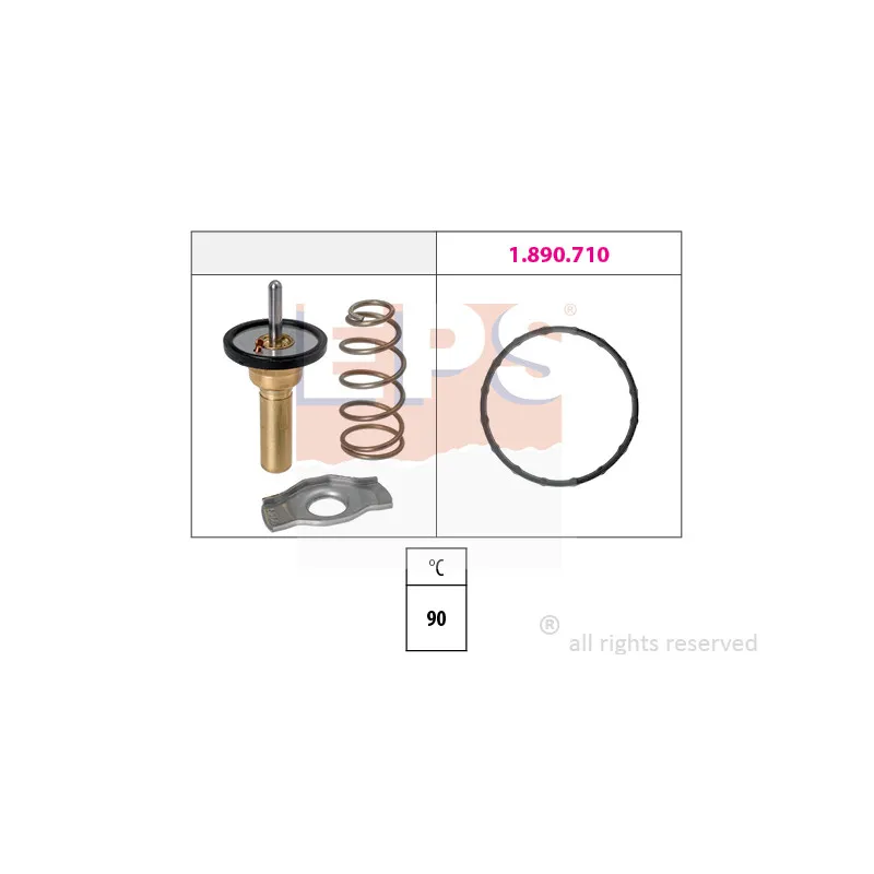 Thermostat d'eau EPS 1.880.774