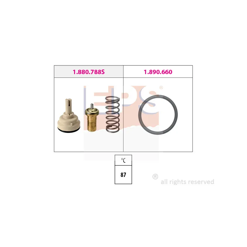 Thermostat d'eau EPS 1.880.788