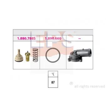Thermostat d'eau EPS 1.880.788K