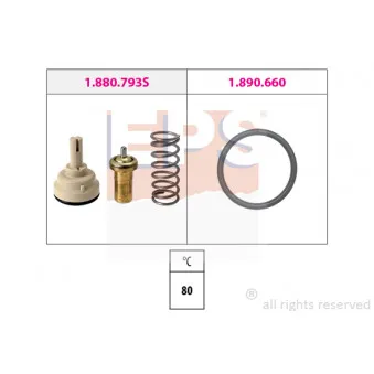 Thermostat d'eau EPS 1.880.793