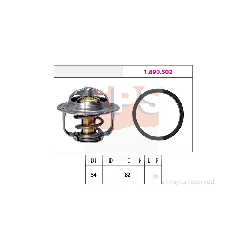 Thermostat d'eau EPS 1.880.800