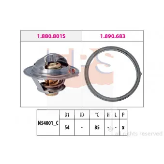 Thermostat d'eau EPS 1.880.803