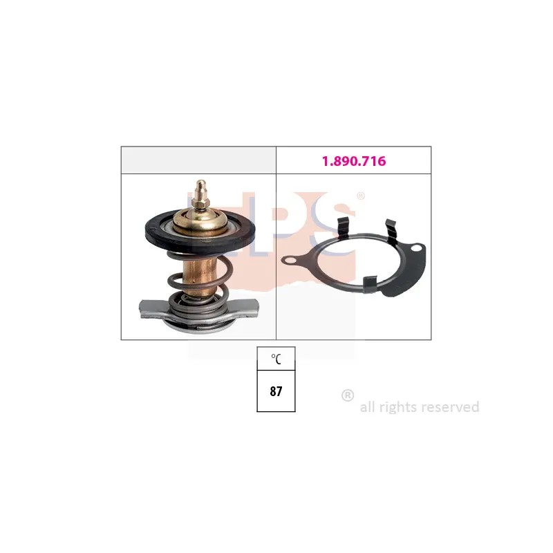 Thermostat d'eau EPS 1.880.820