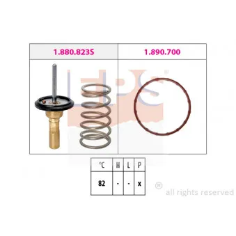 Thermostat d'eau EPS 1.880.823