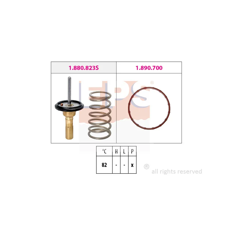 Thermostat d'eau EPS 1.880.823