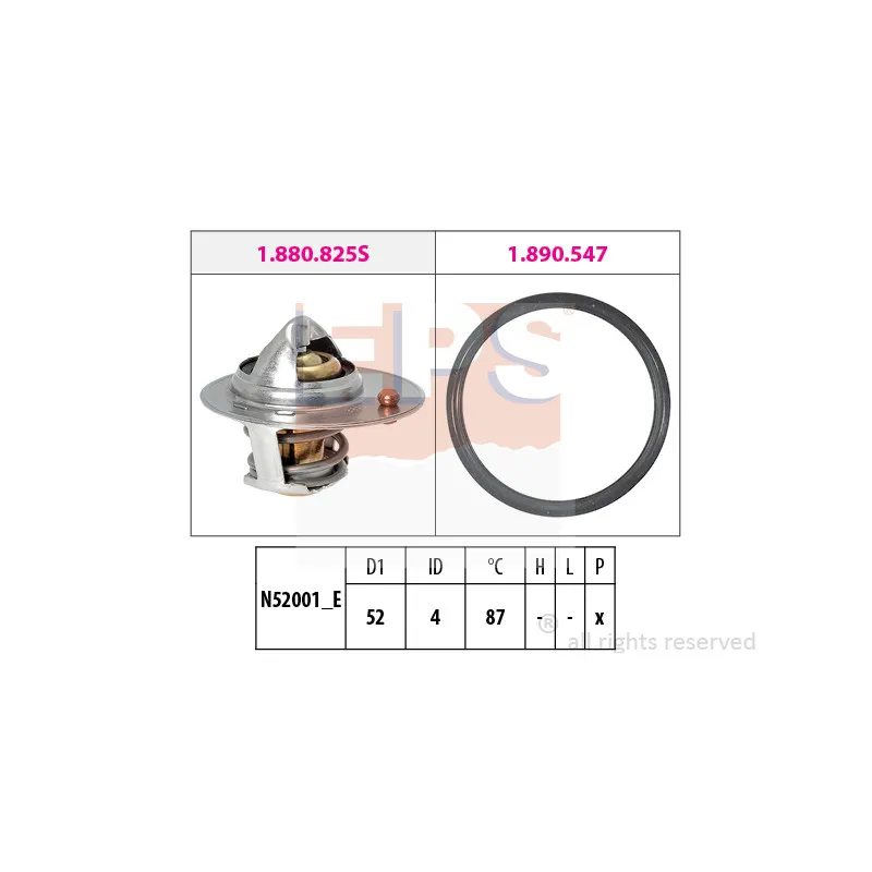 Thermostat d'eau EPS 1.880.825