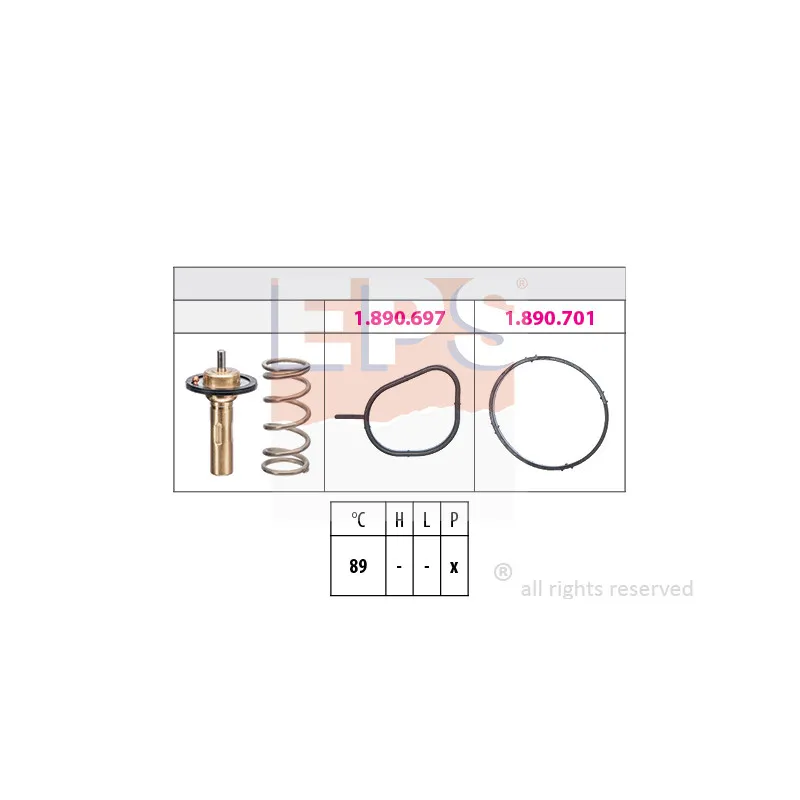 Thermostat d'eau EPS 1.880.826
