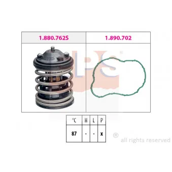 Thermostat d'eau EPS 1.880.827