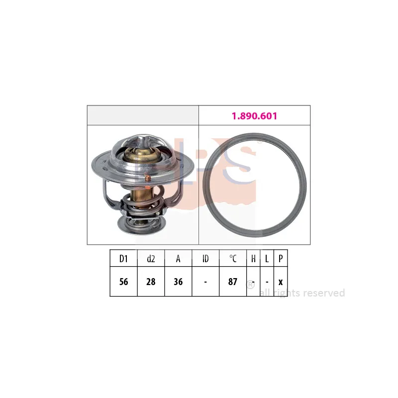 Thermostat d'eau EPS 1.880.828
