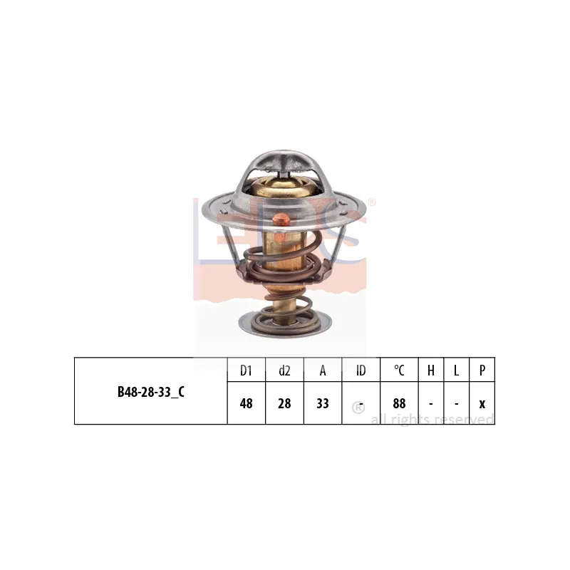 Thermostat d'eau EPS 1.880.831S