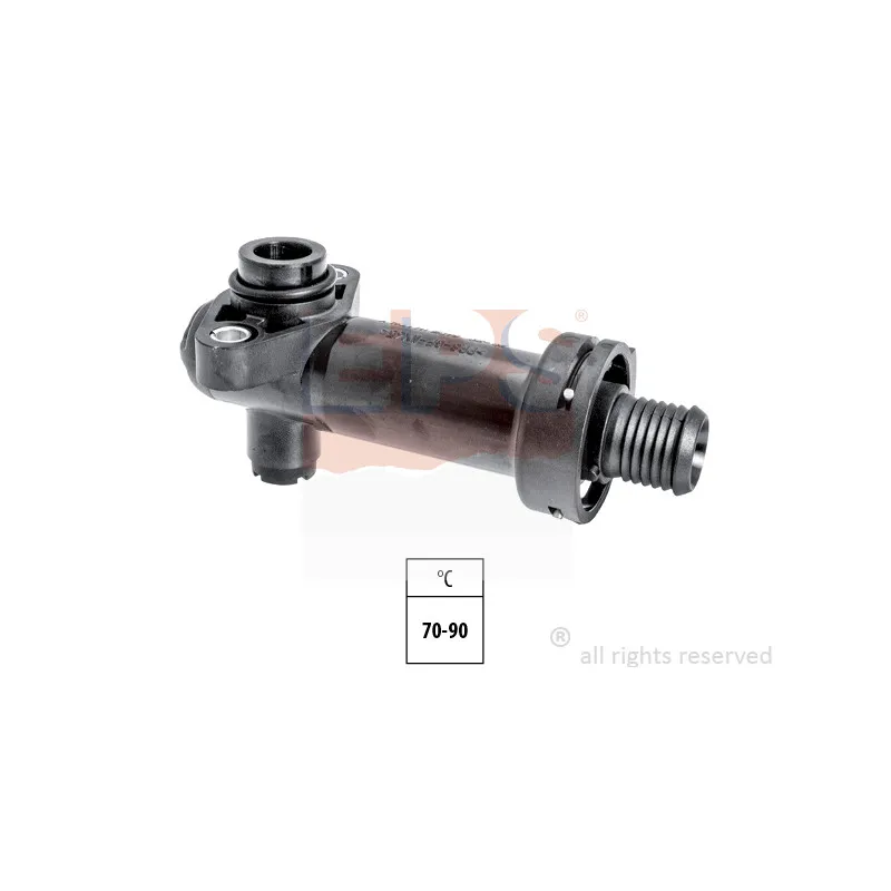 Thermostat, refroidissement - réaspiration d'échappement EPS 1.880.835