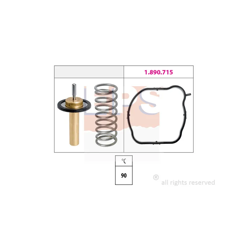 Thermostat d'eau EPS 1.880.846