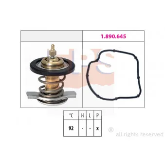 Thermostat d'eau EPS 1.880.847