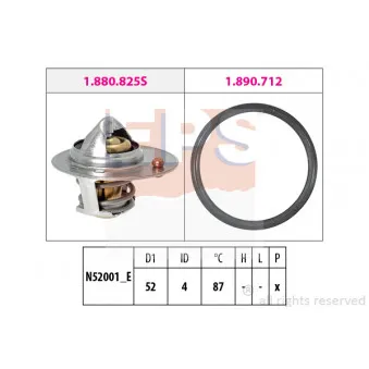 Thermostat d'eau EPS 1.880.850