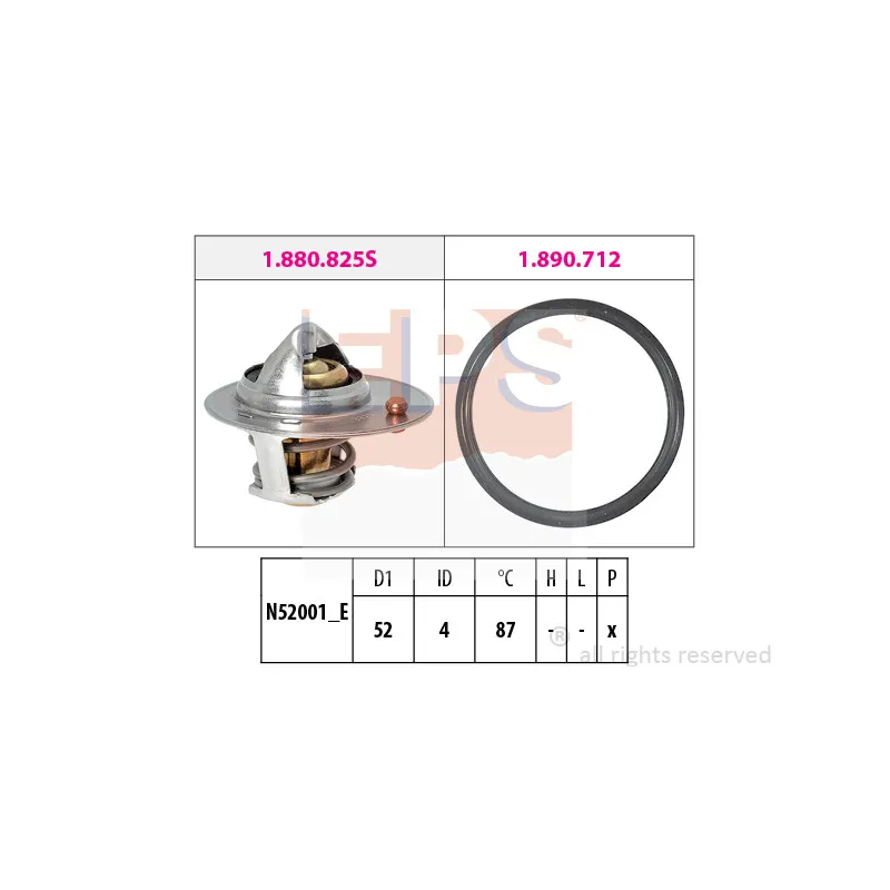 Thermostat d'eau EPS 1.880.850