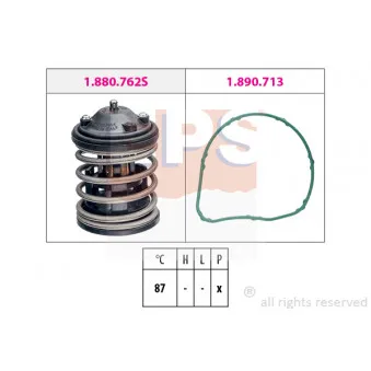 Thermostat d'eau EPS 1.880.851