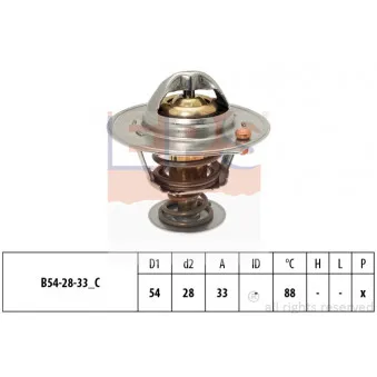 Thermostat d'eau EPS 1.880.870S