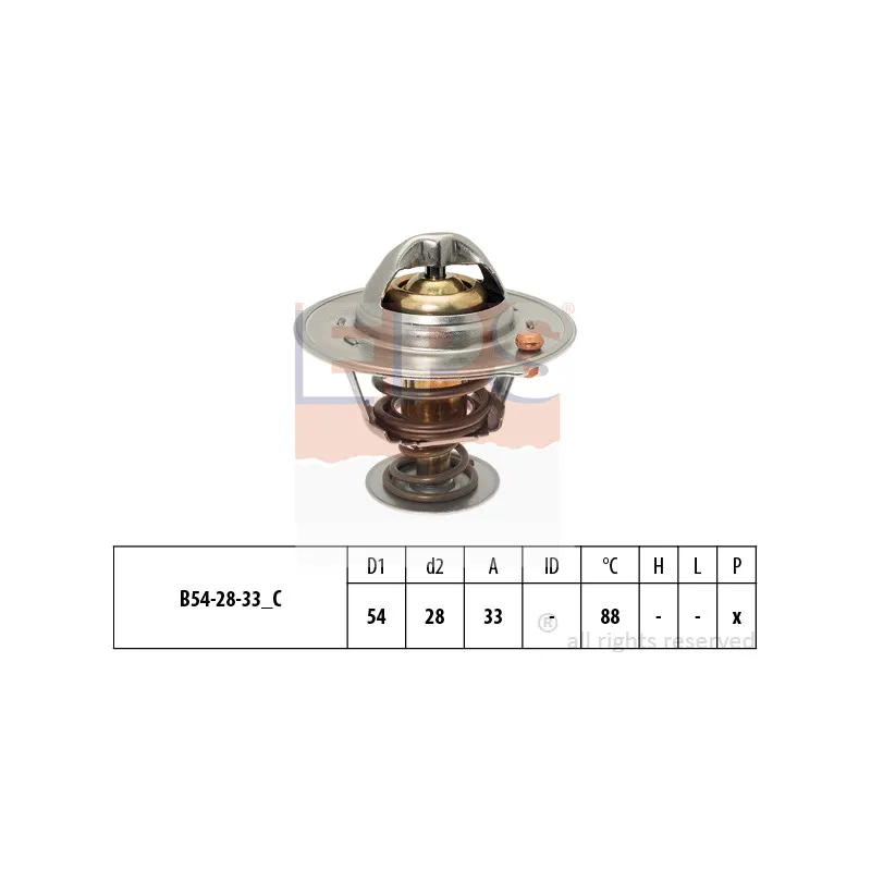 Thermostat d'eau EPS 1.880.870S