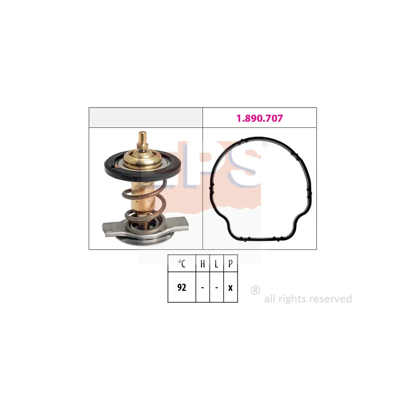 Thermostat d'eau EPS 1.880.929