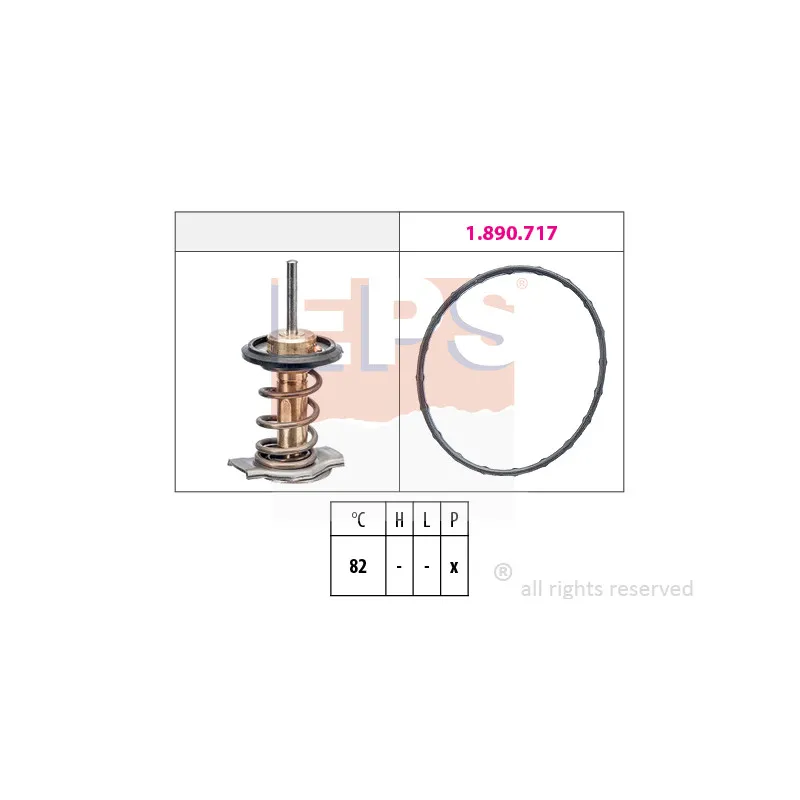 Thermostat d'eau EPS 1.880.937