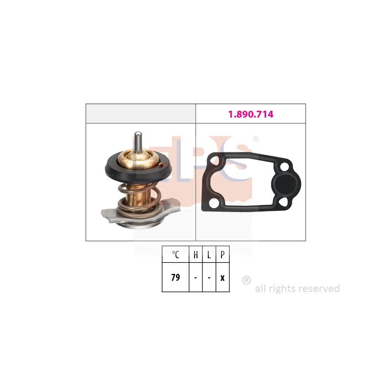 Thermostat d'eau EPS 1.880.942