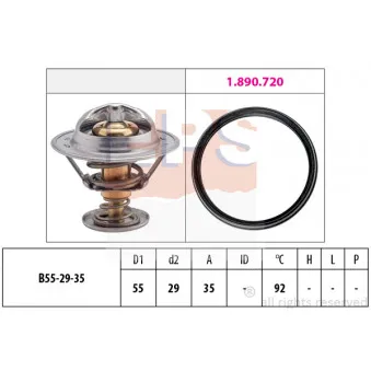Thermostat d'eau EPS 1.880.945