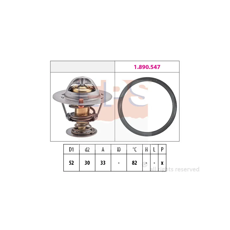 Thermostat d'eau EPS 1.880.947