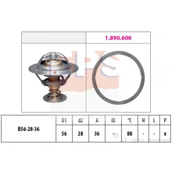 Thermostat d'eau EPS 1.880.948