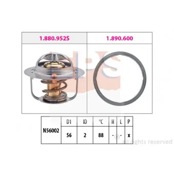 Thermostat d'eau EPS 1.880.952