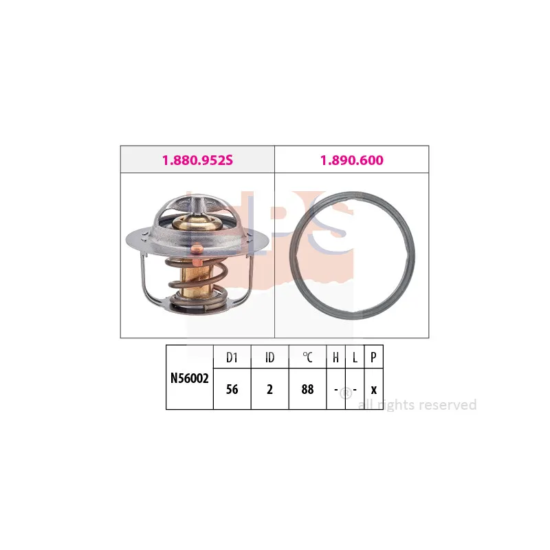 Thermostat d'eau EPS 1.880.952