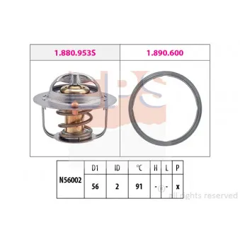 Thermostat d'eau EPS 1.880.953