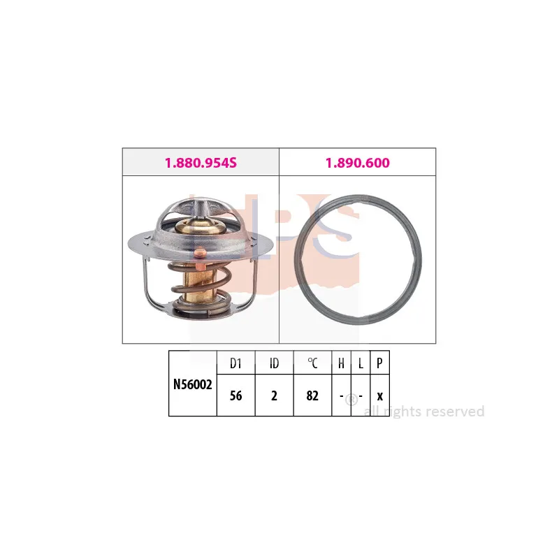 Thermostat d'eau EPS 1.880.954
